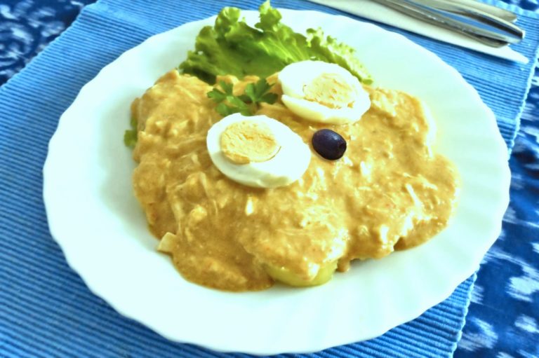 aji de gallina | bwd vacations | the journey begins | peru | peru food | peruvian food | best food peru | peru traditional food
