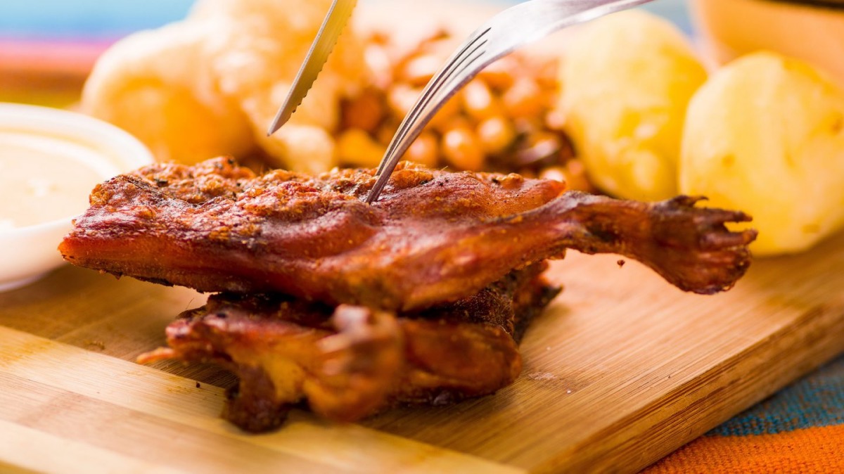 cuy al horno | bwd vacations | the journey begins | peru | peru food | peruvian food | best food peru | peru traditional food