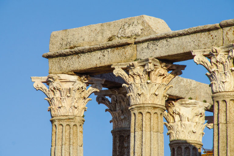 evora | portugal | roman temple | alentejo | travel | the man in the front seat | bwd vacations