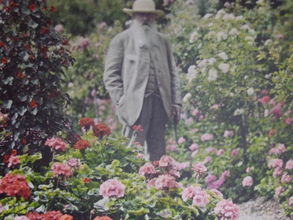 claude monet in his garden | giverny | france | water lilies | foundation claude monet | impressionist | impressionism | bwd vacations