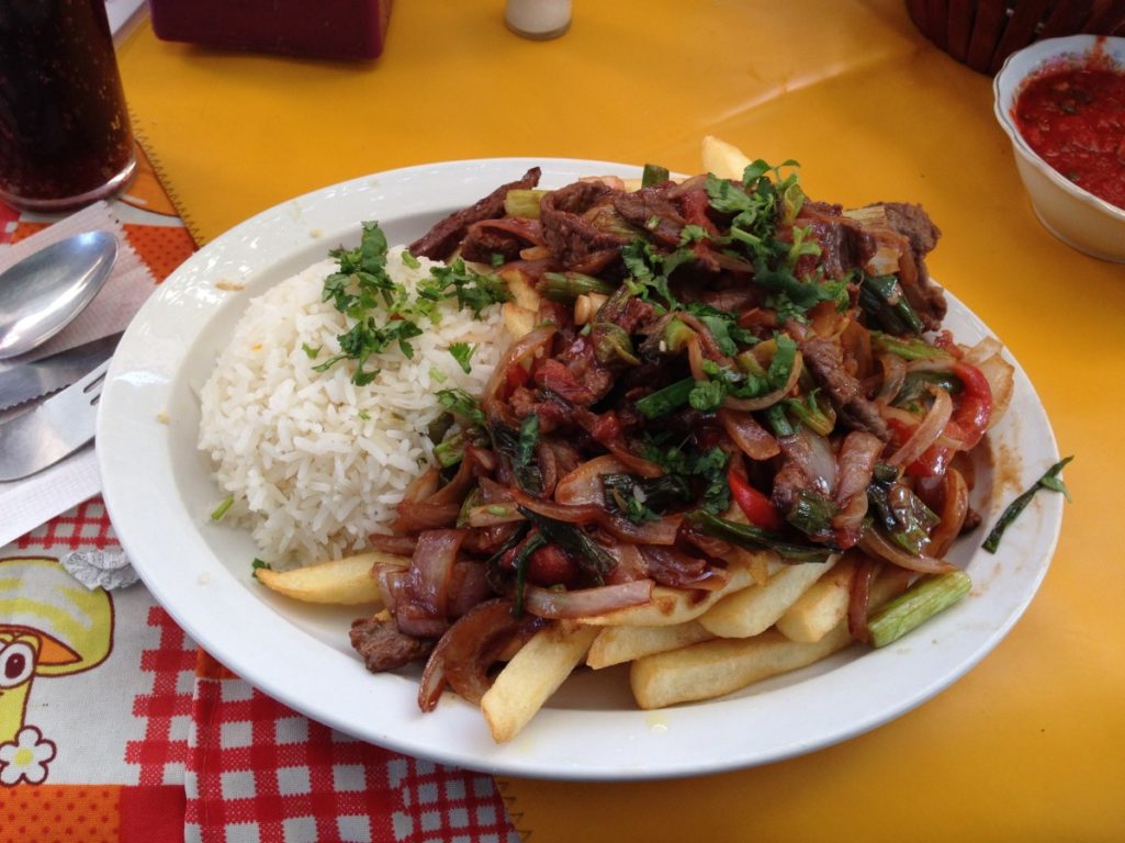 lomo saltado | bwd vacations | the journey begins | peru | peru food | peruvian food | best food peru | peru traditional food