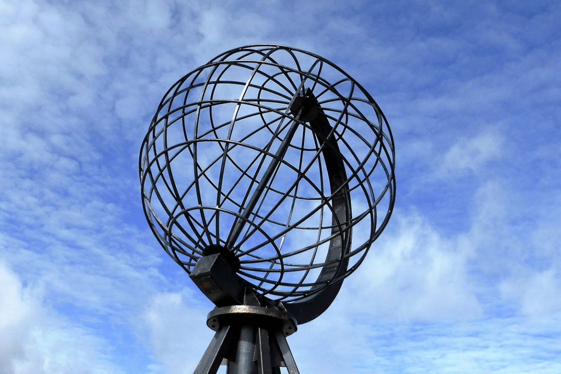 nordkapp | north cape | norway | nordkapp globe | midnight sun | travel | the man in the front seat | bwd vacations