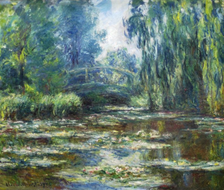water lily pond and bridge | claude monet | monet | giverny | france | impressionism | impressionists | bwd vacations