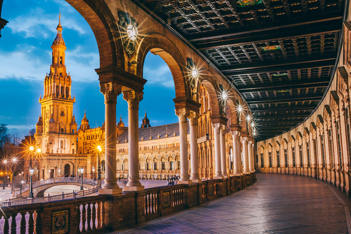 plaza de espana | seville | spain | star wars | travel | the man in the front seat | bwd vacations